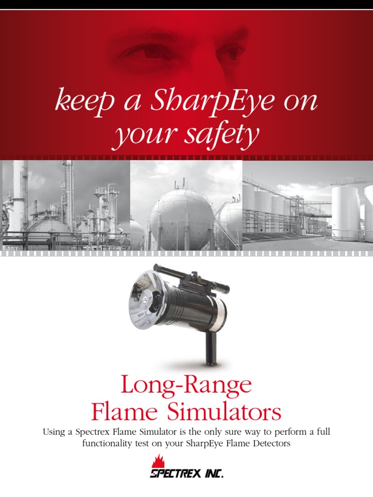 Spectrex Flame Simulator Overview | PDF | Sensor | Simulation