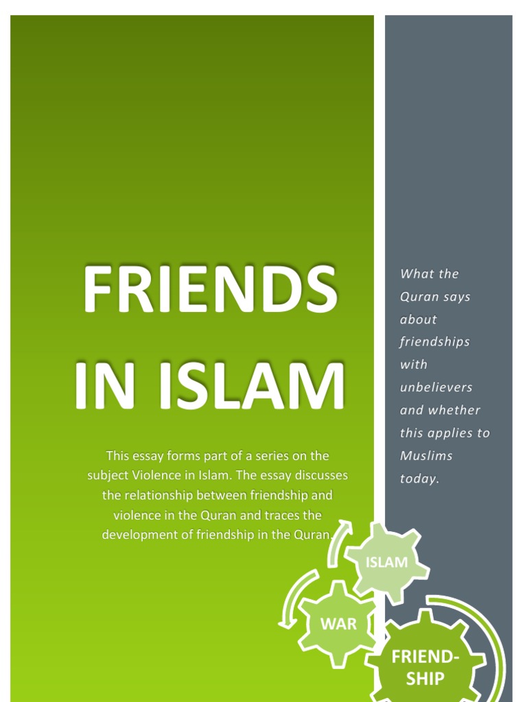 Friends in Islam | PDF | Quran | Islam