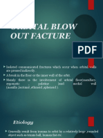 Orbital Blow Out Facture