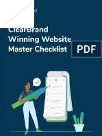 Winning Website Master Checklist