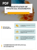 Presentation of Financial Statements