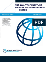 WB Improving The Quality of Frontline Nutrition Services in Indonesias Health Sector Discussion Paper 1