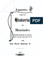 HISTORIA DE MANIZALES