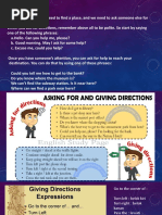 Siklus III - PPT - Asking and Giving For Directions - Agnes - 21220006