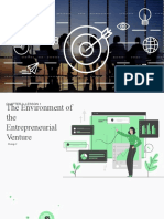 Chapter 3: Understanding the Entrepreneurial Environment