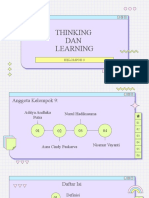Kel 9 Thinking Dan Learning