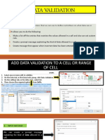 Data Validation