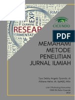 Memahami Metode Penelitian Jurnal Ilmiah - Tjoa Debby Angela Tjoanda