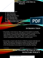 Topic# 04 Fiscal and Monetary Policy