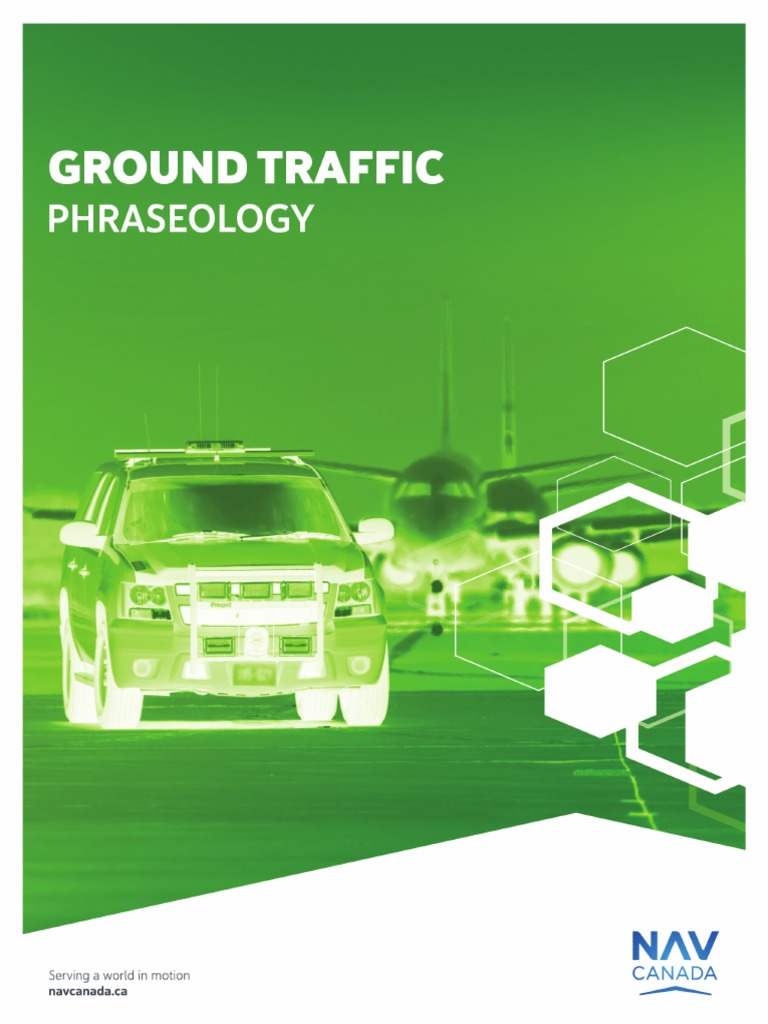 Ground Traffic Phraseology PDF Air Traffic Control Transport