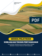 Modul 1 PKTBT Penata Pertanahan - Kebijakan Teknis Pertanahan