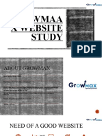Growmaax Website Study