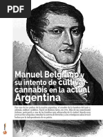 Manuel Belgrano y su intento de cultivar cannabis en la actual Argentina