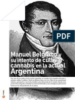 Historia del intento de Manuel Belgrano por cultivar cannabis en la Argentina