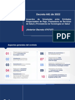 Decreto 441: Acuerdos PSS-PTS-ERP