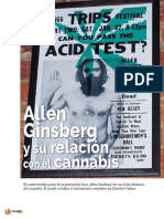 Allen Ginsberg y su relación con el cannabis