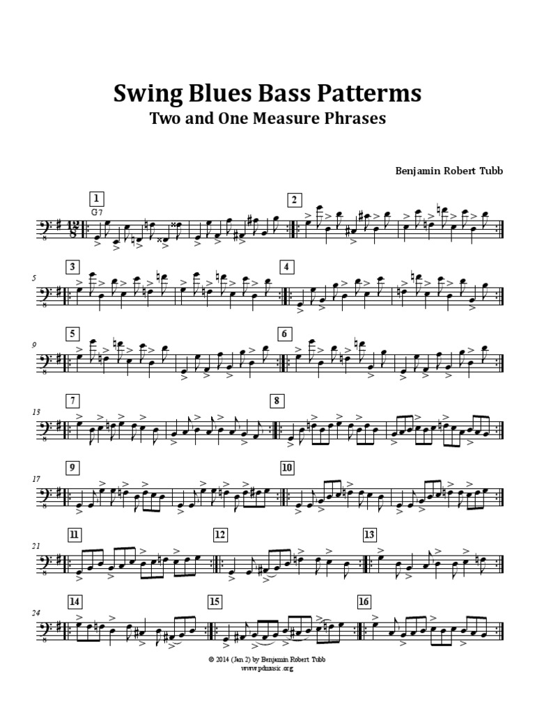 Bass Lines PDF