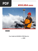 User Manual For s680 Gnss