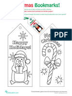 Christmas Bookmarks