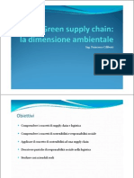 Green Supply Chain - Lezione 1