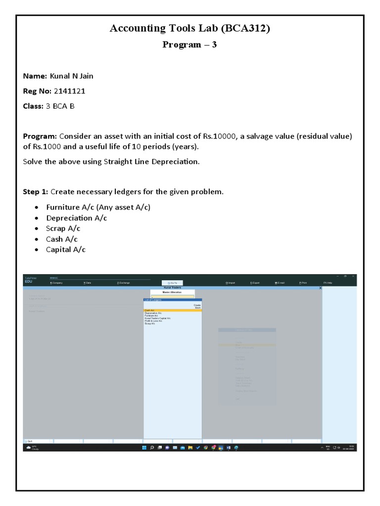 Program 3 | PDF | Finance & Money Management