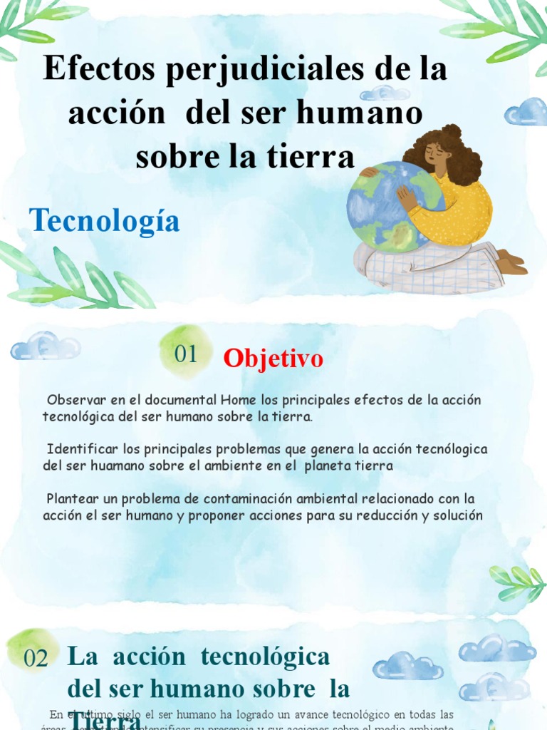 Impacto humano en el medio ambiente | PDF | Agua | Deforestación
