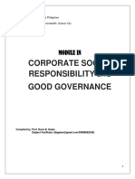 IM Iin BUMA 20033 GOOD GOVERNANCE AND CORPORATE SOCIAL RESPONSIBILITY