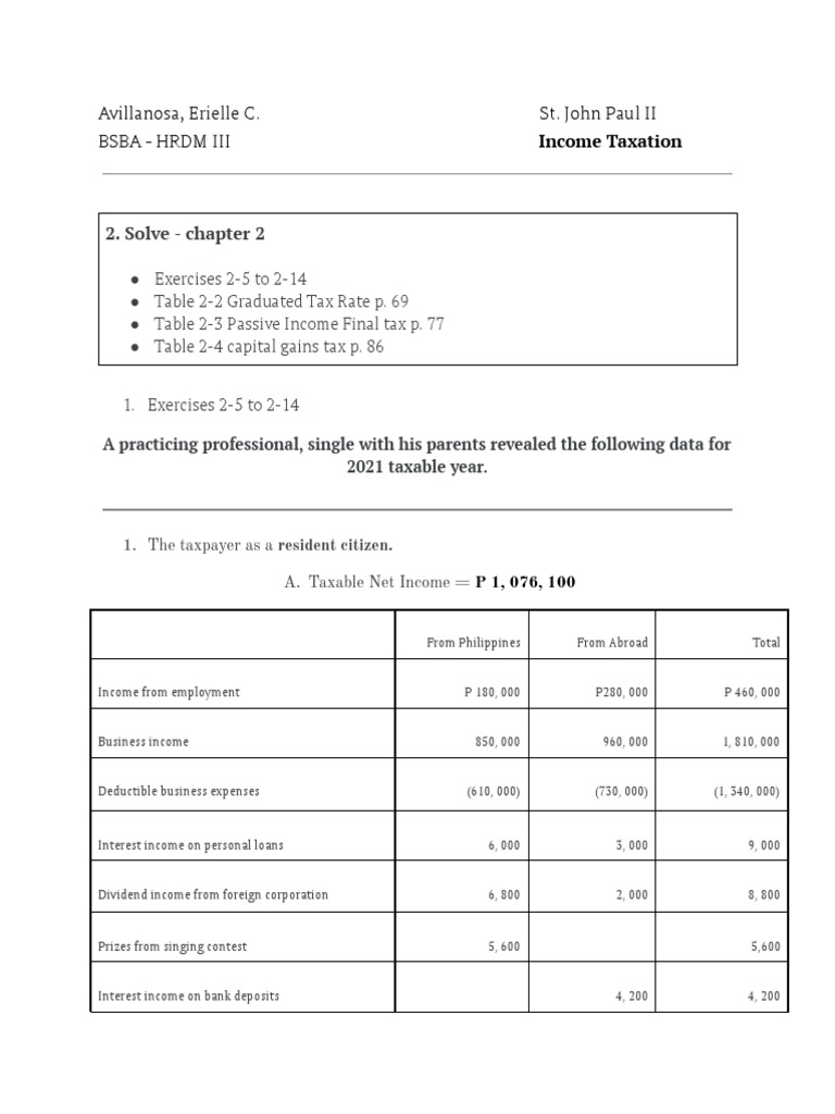 INCTAXA (Basic Tax, Final Tax On Passive and Capital Gains Tax) 2 PDF
