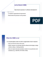 Capability Maturity Model (CMM) : Purpose: To Assess and Help Improve Process in Software Development Organizations