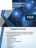 Chapter 2.2 Exogenic Processes