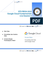 DTSPROA CDL4 Topic 3 - Innovating With Data in Google Cloud