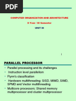 COA UNIT-III Parallel Processors