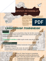 4B. Komponen Pendidikan