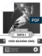 1 VİP FİZİK TYT 2023 PART 1 Fizik Bilimine Giriş