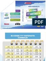 49 Günde Tyt Matemati̇k Kampi Ki̇tabi Örnek PDF