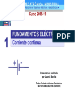 Corriente Continua (2018 - 19)