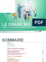 Le Grand Mix: Culture Scientifique & Culture Numérique