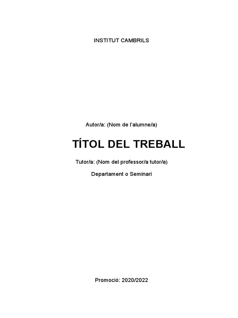 Exemple Portada TR 20 22 | PDF