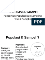 Materi Ii - Populasi & Sampel