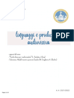 Linguaggi e Produzione Audiovisiva