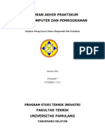 Laporan Akhir Praktikum