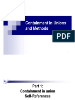 5-Containment in Unions and Methods