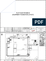 FPSTGP-11-CI-01-PP-001 Plot Plan For MB-04 (Equipment Foundation Layout) (Rev.B)