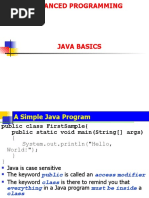 Part 01 - Java Basics 1 - Variable