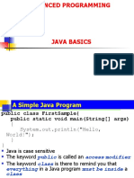 Part 01 - Java Basics 1 - Variable