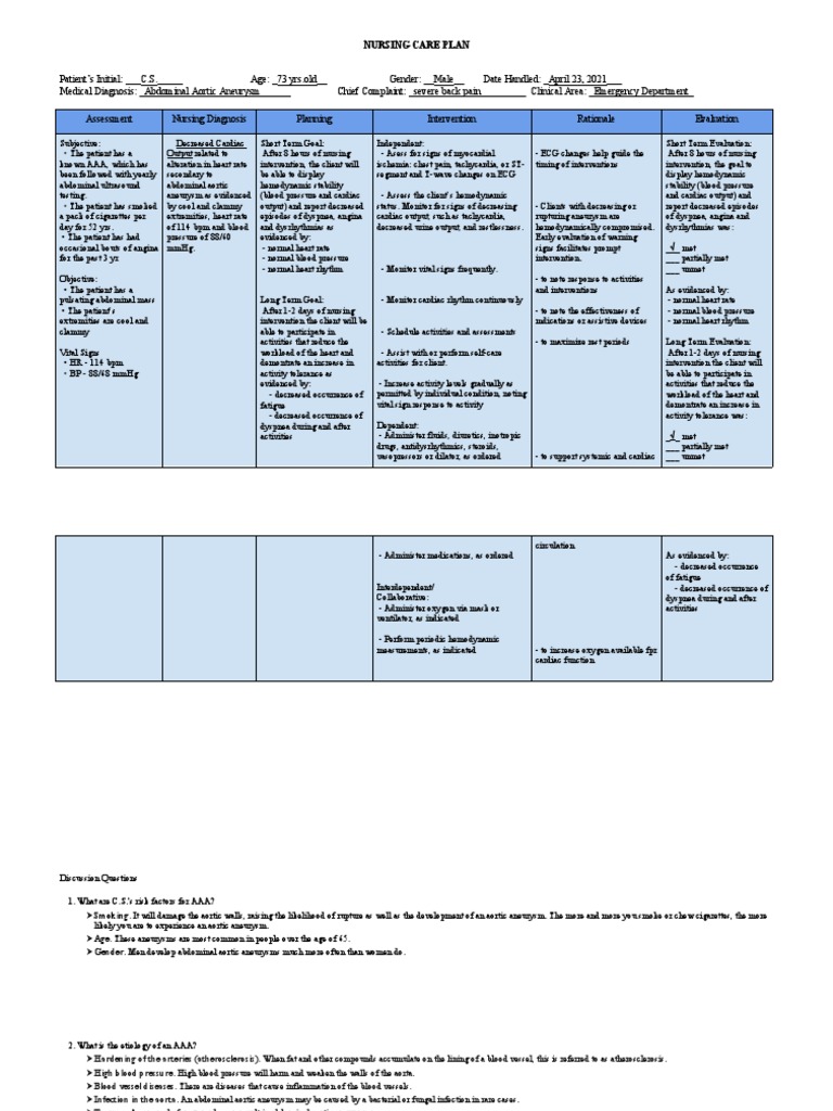 healthcare-nursing-care-plan-decreased-cardiac-output-pdf-heart