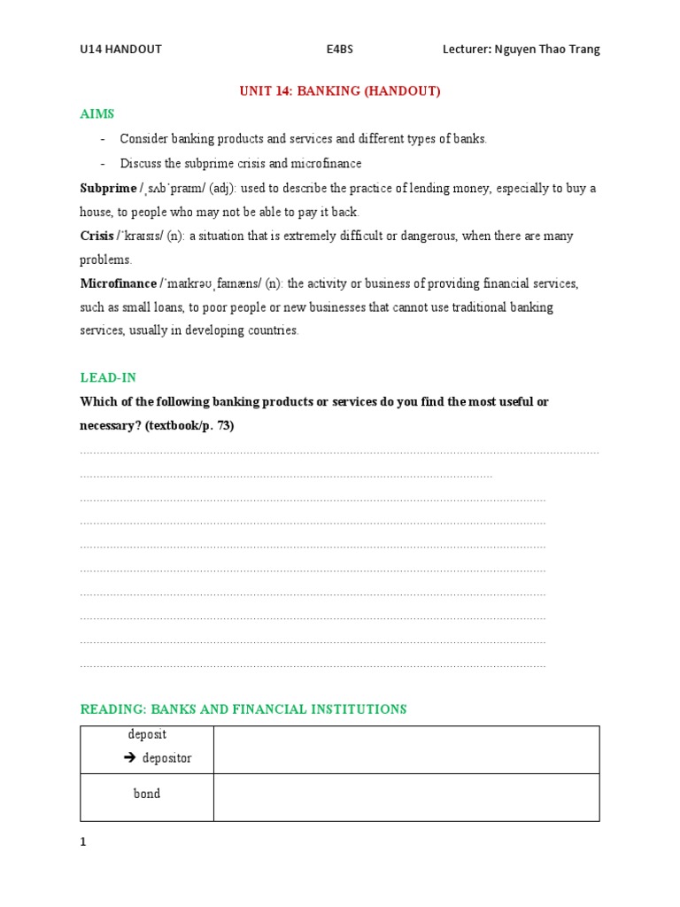 U14 Handout PDF Collateralized Debt Obligation Mortgage Backed
