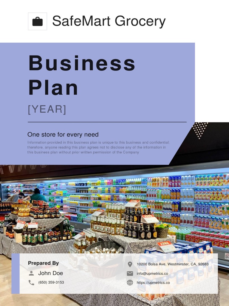 Convenience Store Business Plan Example PDF Balance Sheet Expense
