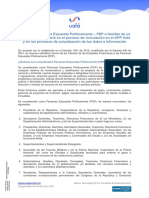 Documento Explicativo PEP