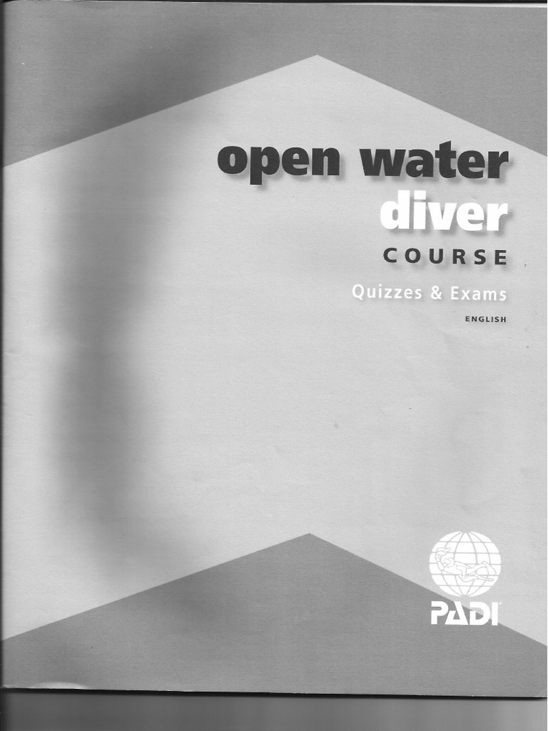 Quizzies Open Water Course | PDF